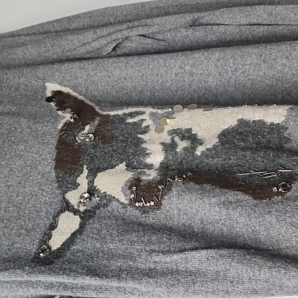Pennyblack Embellished Viscose Angora Blend Sweater - Picture 4 of 8